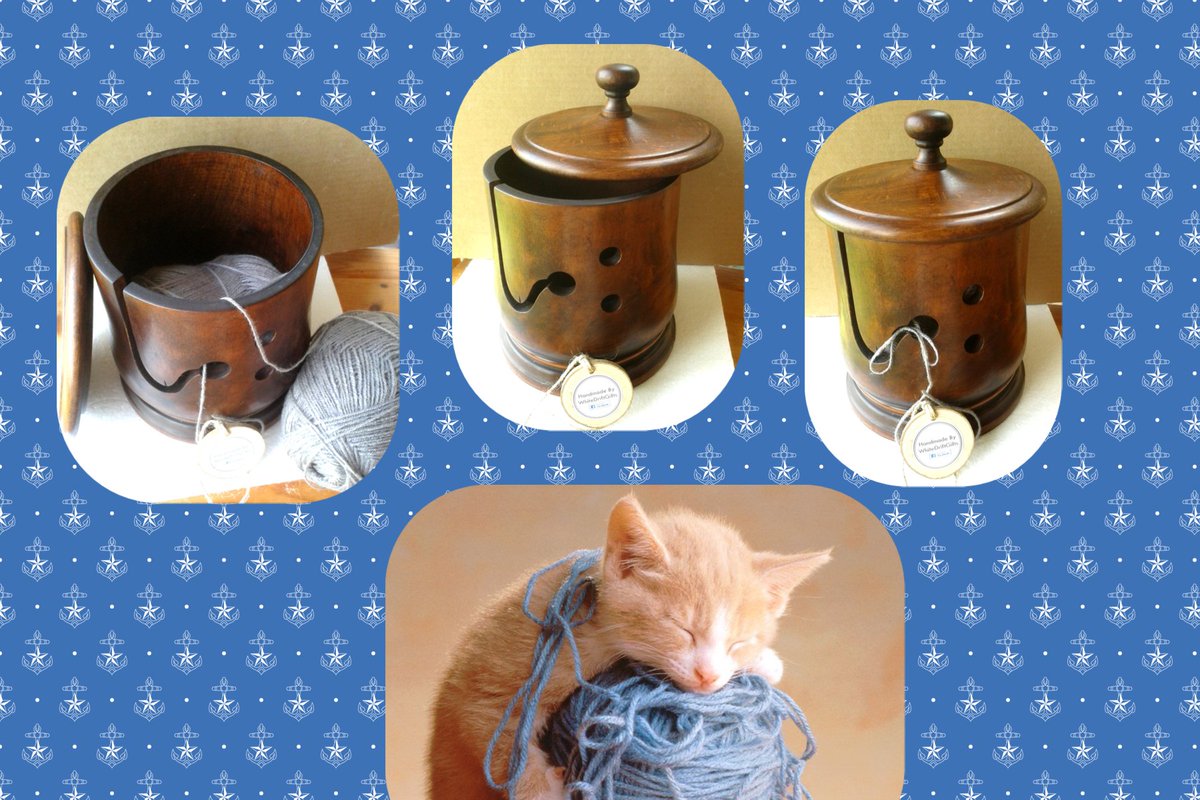 Because we use #vintageFrench bowls, we have a waiting list for these, just pop me a message, facebook.com/JayWhiteDriftG…
#whitedriftgifts #keepkittyout #kittens #yarn #giftsforknitters #giftsforcrochet #crochetgifts #knittinggifts #kittensplaying #catsplaying