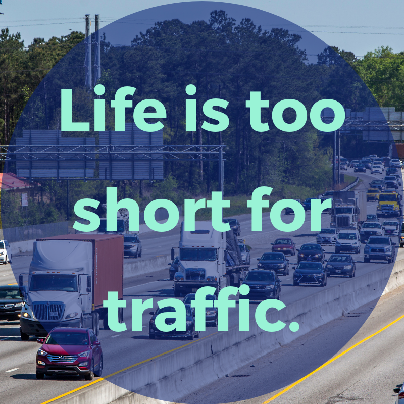 LowcountryGo's tweet photo. Commuting in the #Lowcountry doesn’t have to be this way. Check out our app Lowcountry Go to find a better way to commute https://t.co/8hsAsJMNLH