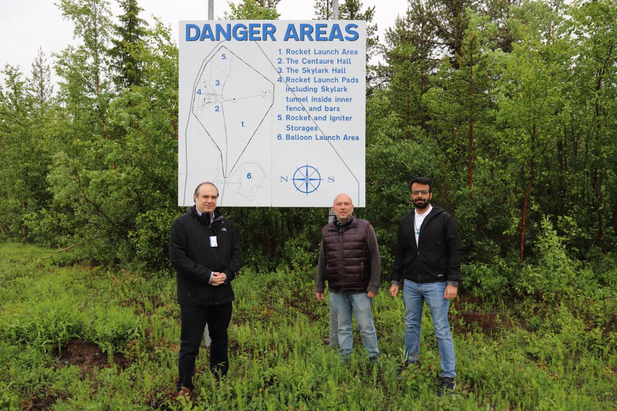 GrapheneUCam's tweet photo. Here are a few more pictures of our recent visit to the @SSCspace base in Esrange, Sweden, for the launch of the #MASER14 rocket. π cc @yarjan_baloch https://t.co/X1KcY1KFT0