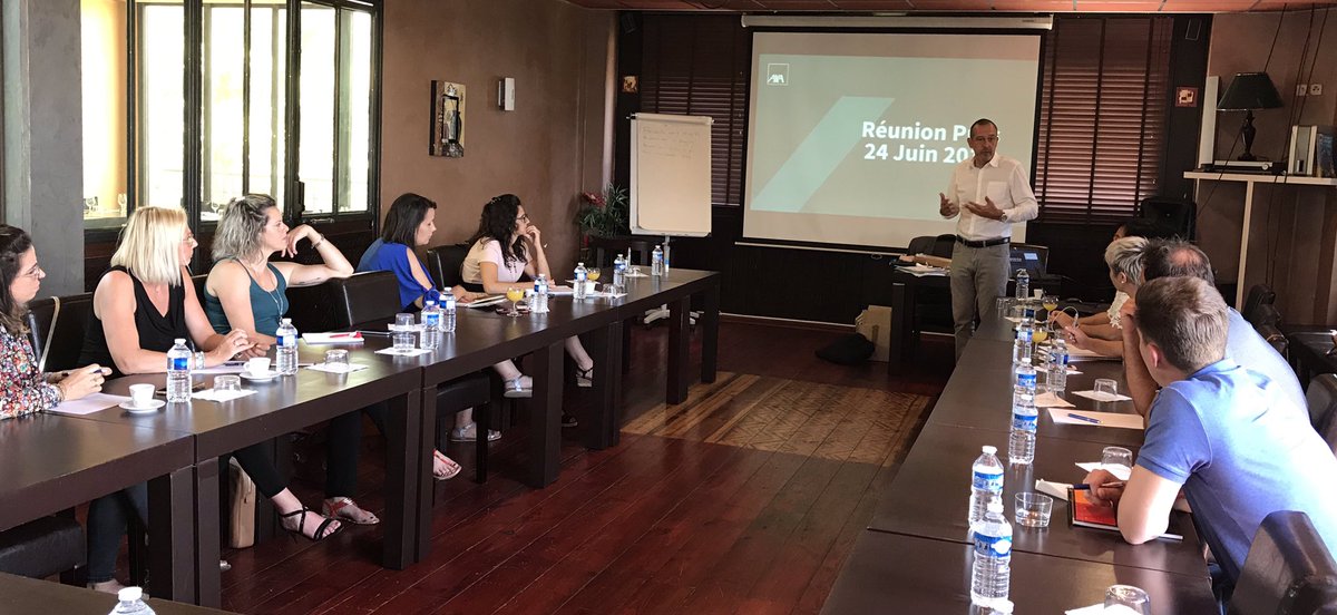 Réunion des collaborateurs de nos agents généraux AXA des départements du 11 et 66 pour parler prévoyance de nos professionnels. Être les pros des pros. #conseil #expertise <a href="/Cayrac1/">Cayrac</a> <a href="/lambert_magali/">Magali Lambert</a> <a href="/olivierlatron/">Olivier Latron</a> <a href="/bernardpauleric/">Paul-Eric Bernard</a> <a href="/dachier2/">dachier</a>