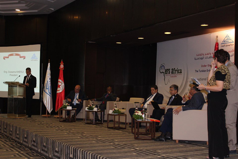 wfeo's tweet photo. The international conference "Engineering and Food Security in Africa" is taking place in Tunis, Tunisia. The Conference will focus on the #globalgoals @SDGoals 2 Zero hunger & 12 Sustainable consumption and production
@OfOrganisations @UNESCO @WFP @ISC #Eng4SDGs #Engineers https://t.co/X5mzLikooZ
