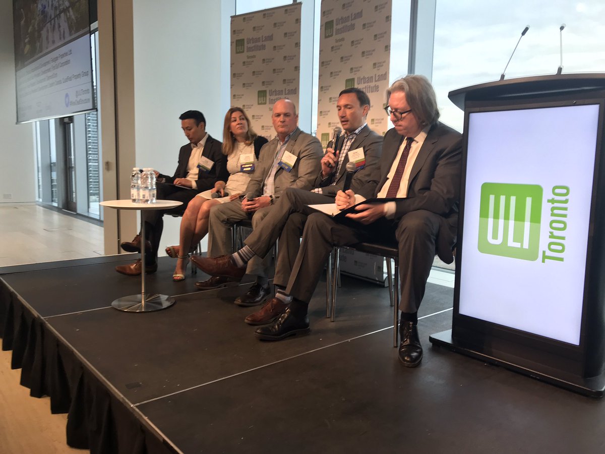 RichardJoyTO's tweet image. Rounding out our 4 panel @ULIToronto #NewDealStructure program with @StrategyCorp ‘s @JAMToronto is our ground truthing developer panel with @QuadRealGroup ‘s Toby Wu, @Diamond_Corp ‘s Laurie Payne, @FirstGulfCorp ‘s Derek Goring &amp;amp; @Fieldgatehomes ‘s Todd Cullen.