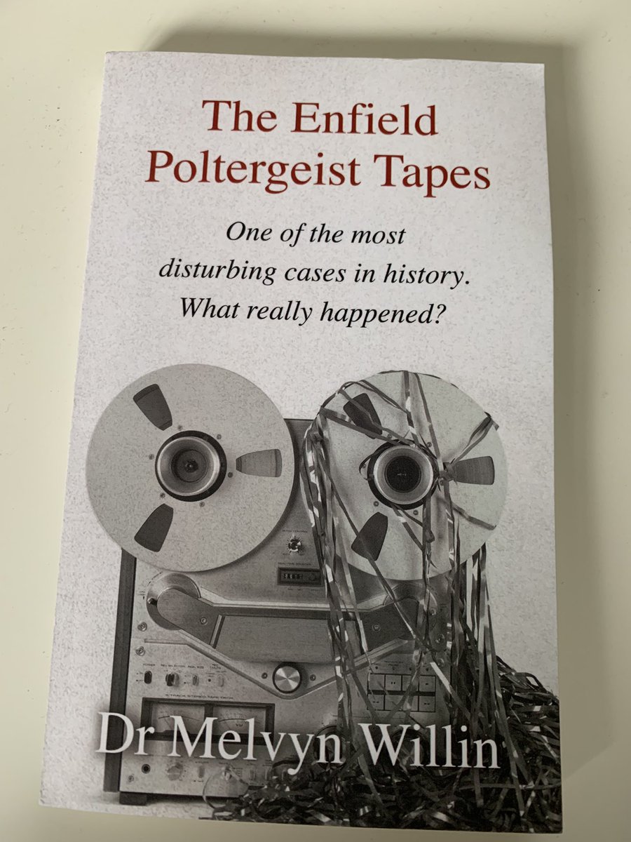 Just arrived today, so looking forward to getting into this book by Dr. Melvyn Willin of the @SPR1882 #poltergeists #Enfield #PsychicalResearch