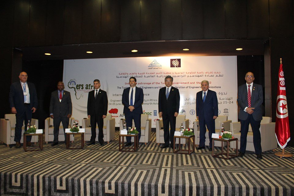 wfeo's tweet photo. The international conference "Engineering and Food Security in Africa" is taking place in Tunis, Tunisia. The Conference will focus on the #globalgoals @SDGoals 2 Zero hunger & 12 Sustainable consumption and production
@OfOrganisations @UNESCO @WFP @ISC #Eng4SDGs #Engineers https://t.co/X5mzLikooZ
