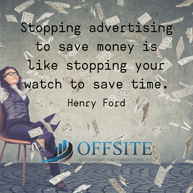 Offsite_AC's tweet photo. #dontstopadvertising
#savemoney
#henryford
#cantstopyourwatch
#offsiteaccounting
#keepadvertisting https://t.co/qDsjRxo6Tf