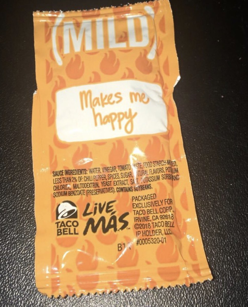 As CEO of @tacobell I have officially made a "Makes Me Happy" hot ...