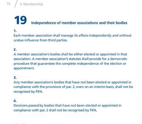 THE_RanjitBajaj's tweet photo. 6.10.says that they will safeguard against any conflict of interests between its shareholding entities. Fact: spouse of the owner of Chennaiyin FC is also the Chairman of FSDL which owns and operates ISL/Also 6.12.makes the entire MRA invalid due to FIFA article 19-#footballscam https://t.co/lbPR7W5xR4
