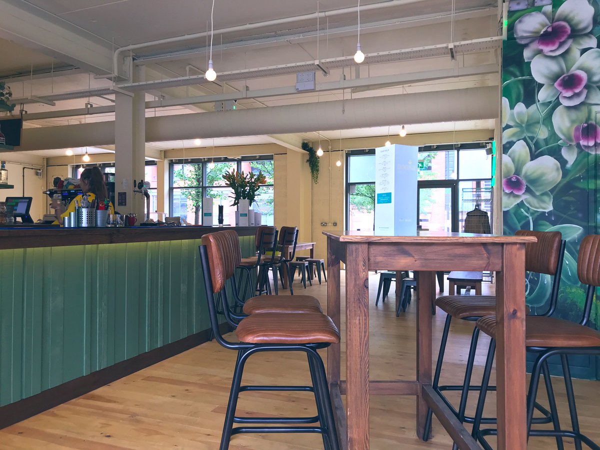 DunWorks's tweet photo. Loving what you’ve done with the place @Noosacafebar 🙌🏻 
These guys are just round the corner from us at Dun Works - if you haven’t been yet, pop in for a coffee and say hello. 👋
 #kelhamisland #dunworks #sheffield https://t.co/l9FAGBBSNL