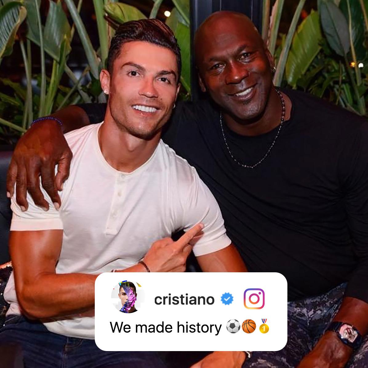 ESPNFC's tweet photo. Two of a kind 🐐🐐 https://t.co/z9suEP14b9