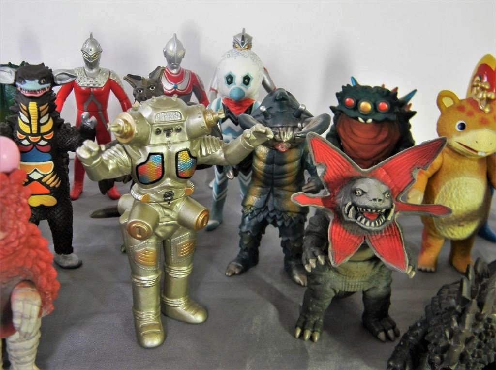 今更になって集めているウルトラマン ソフビ道シリーズ。2001～2003