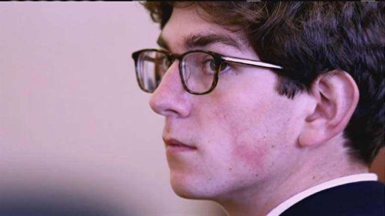 AmakaUbakaTV's tweet photo. TODAY: Owen Labrie, a NH prep school graduate convicted of sexually assaulting a 15yo classmate will be released from jail. He was set to serve the remaining 10 months of his sentence after reporting to jail in Dec., but is expected to be released early for good behavior #7news https://t.co/rAE9yD8sBG