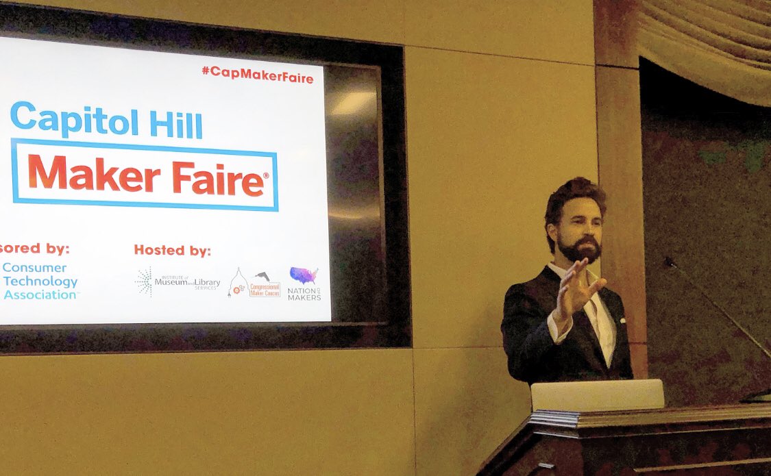 From Makerspace to Eureka Park, <a href="/hayesmp/">Michael Hayes</a> of <a href="/CTATech/">Consumer Tech Association</a> talks about how the Maker Movement is powering innovation in consumer electronics. #capmakerfaire