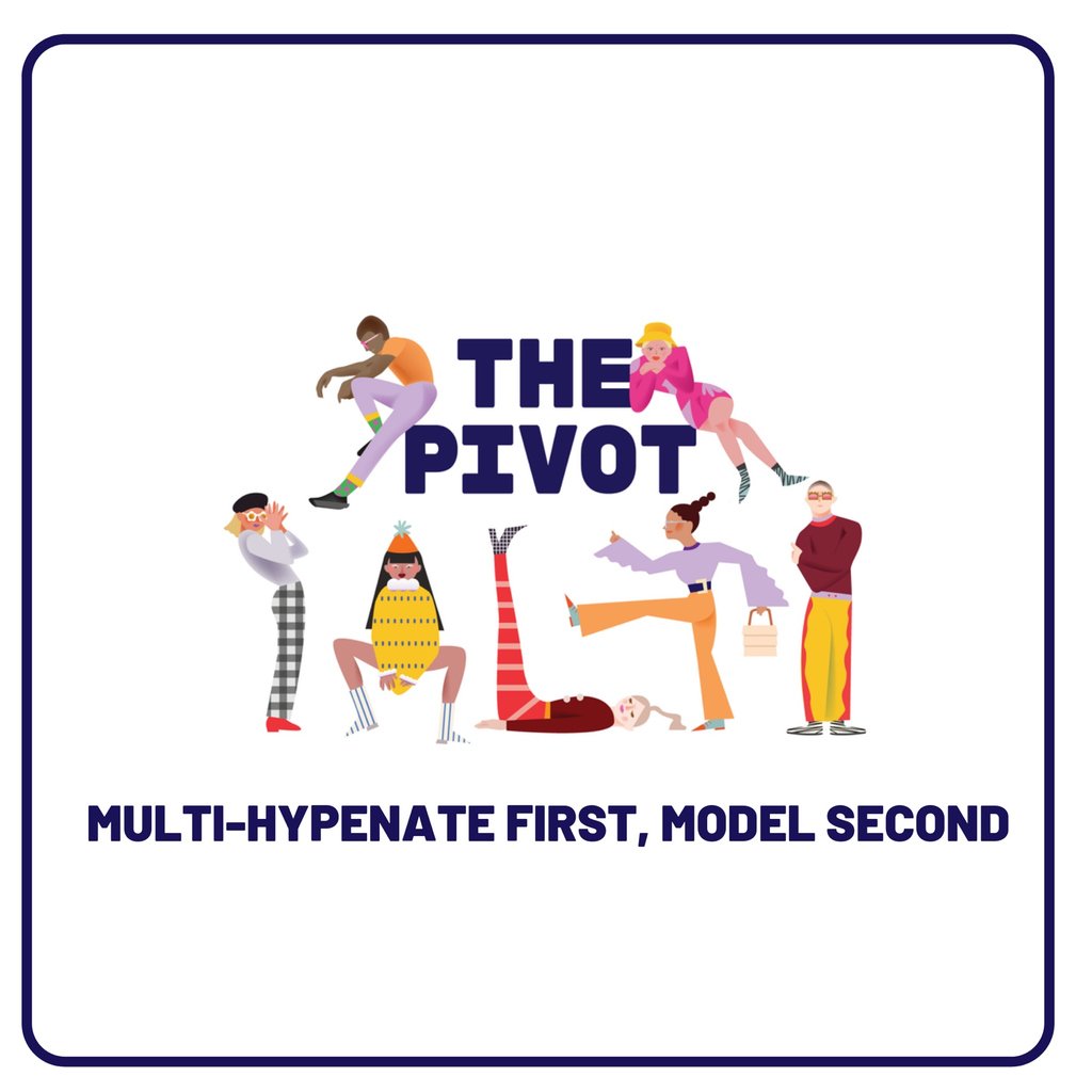 Hi, nice to meet you! We're The Pivot 🤝 A career pivot newsletter for NYC based models. We take the difficulty out of finding flexible internships, remote work, and job shadowing opportunities. 
#MultihyphenateFirstModelSecond
#ThePivotNewsletter
#WebsiteLaunch
#Subscribe