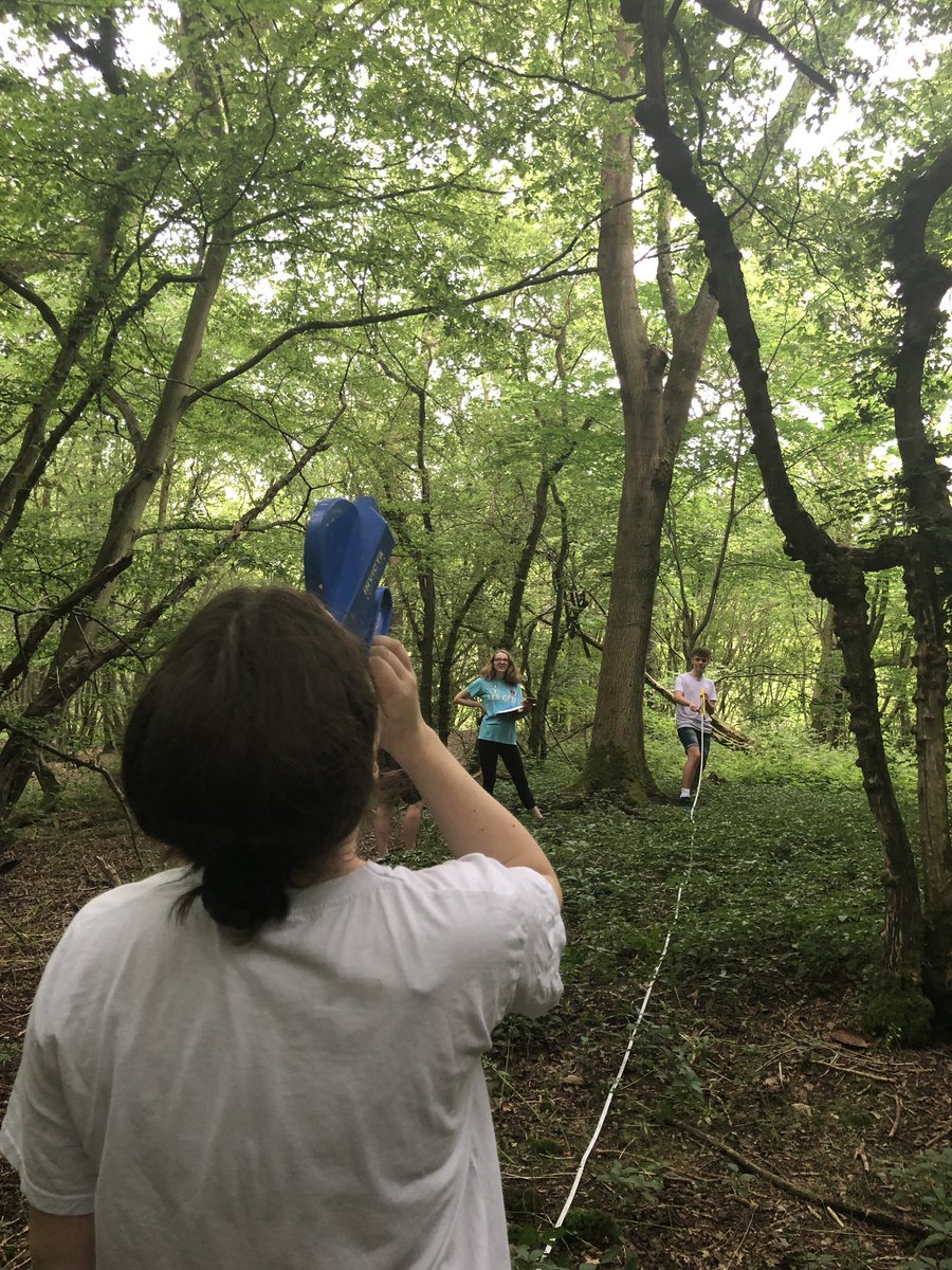 parmitersgeog's tweet photo. Y12 NEA fieldwork day 1 - collecting data to calculate carbon sequestration of different tree species in Batchwood #Geography #fieldworkinaction #carbon #NEA #Alevel #climatechange https://t.co/fnHWdrRqaj