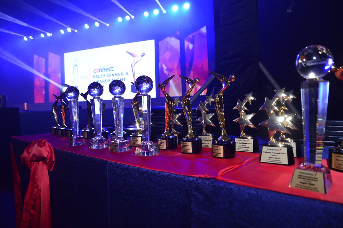 InterswitchGRP's tweet photo. The #InterswitchConnect sales dinner and awards night was definitely a night to remember! Let’s recognise the awardees from this grand event. (THREAD) https://t.co/h8fhxFgzP8