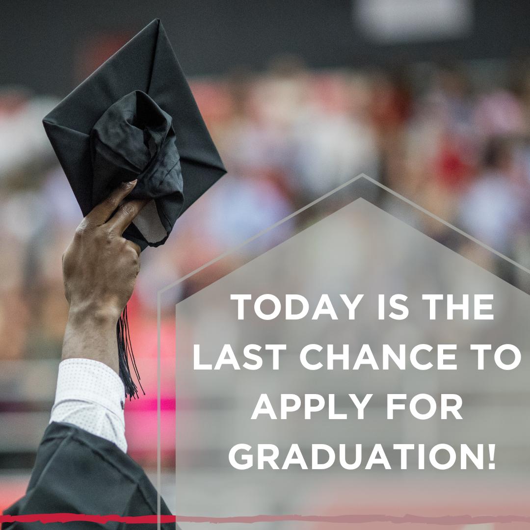 APSUSuccess's tweet photo. TODAY❕ is your last day to apply for Summer Graduation! Our end goal is to see you graduate! Don't miss this deadline! #APSUSuccess #GovsGraduate #GovsSucceed #APn4 #SummerGovs https://t.co/nw9hrIlIjn