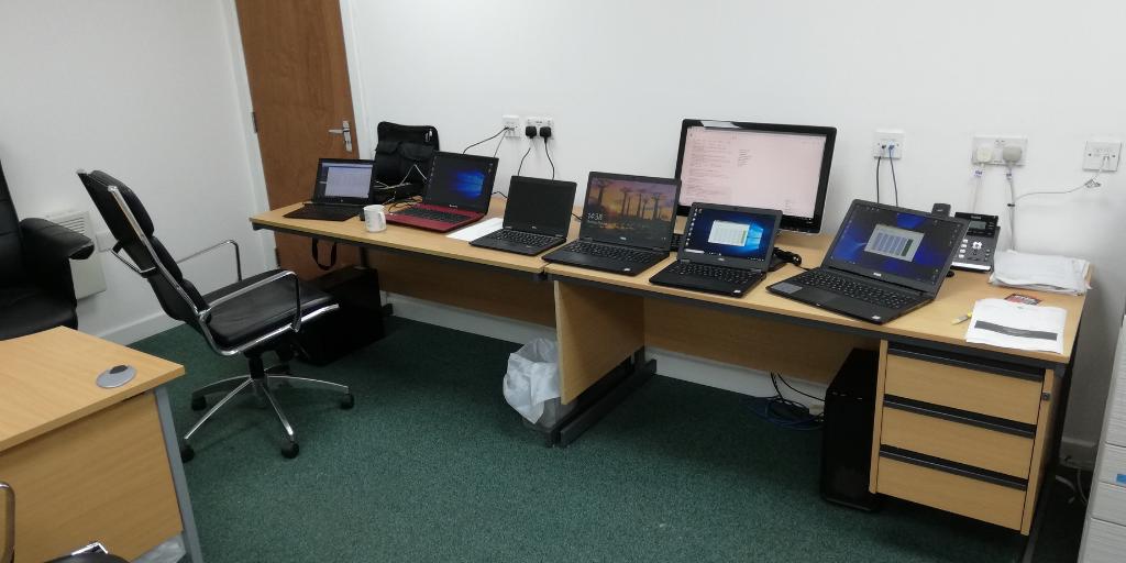 NWRHygiene's tweet photo. Starting the computer revolution one step at a time!
Thanks Agile for all your help today 🙃
#ComputerUpdate
#UpdateTime https://t.co/JxPIrf7rI5