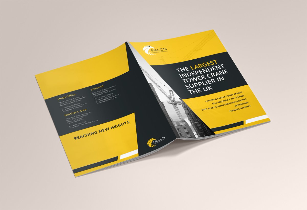 MindvisionUK's tweet photo. Check out our latest design work for Falcon Cranes - it was great working on their informative brochure, product catalogue &amp; insert sheets! Do you need a brochure designed &amp; printed then contact us! #print #Wiltshire #design #Brochure #creative #branding #Malmesbury #flyers https://t.co/sNvENxQtIp