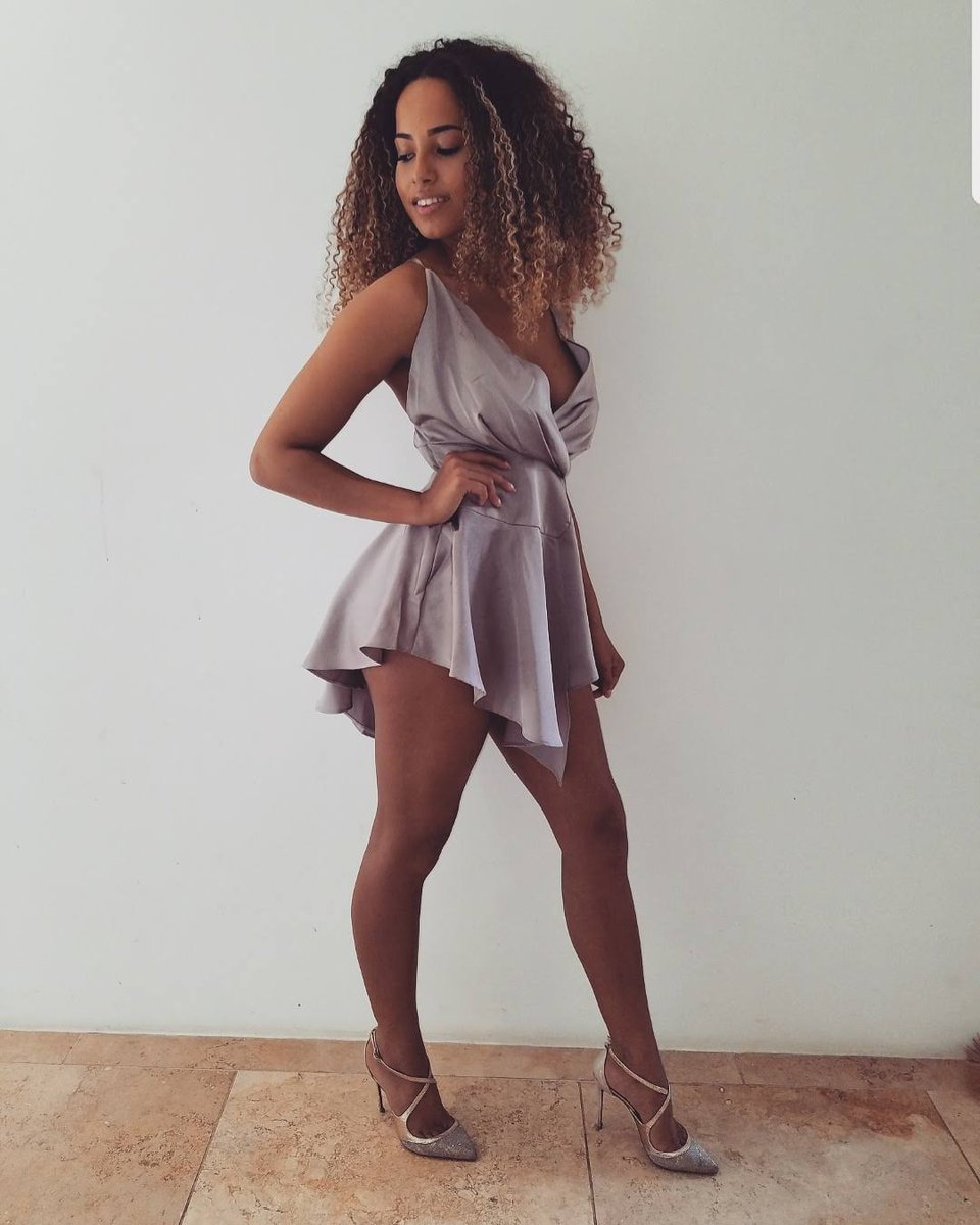 Fash1com's tweet photo. We're loving @AmberroseGill in our 'Thalia' satin dress! Shop the look at https://t.co/OZgfijsJbj #fash1 π΄ #loveisland https://t.co/vzd3KTZsVp