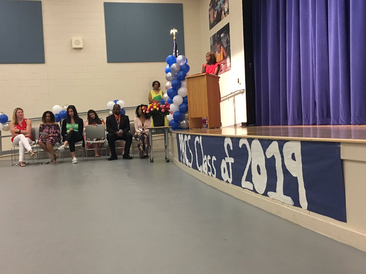 PaulRobesonNBPS's tweet image. Celebrating our #Grade8 students as move on to the phase of their academic journey #PRCSArts #AllIn4NB thanks to #PRCS alumna Sunae Long for her inspiring speech.