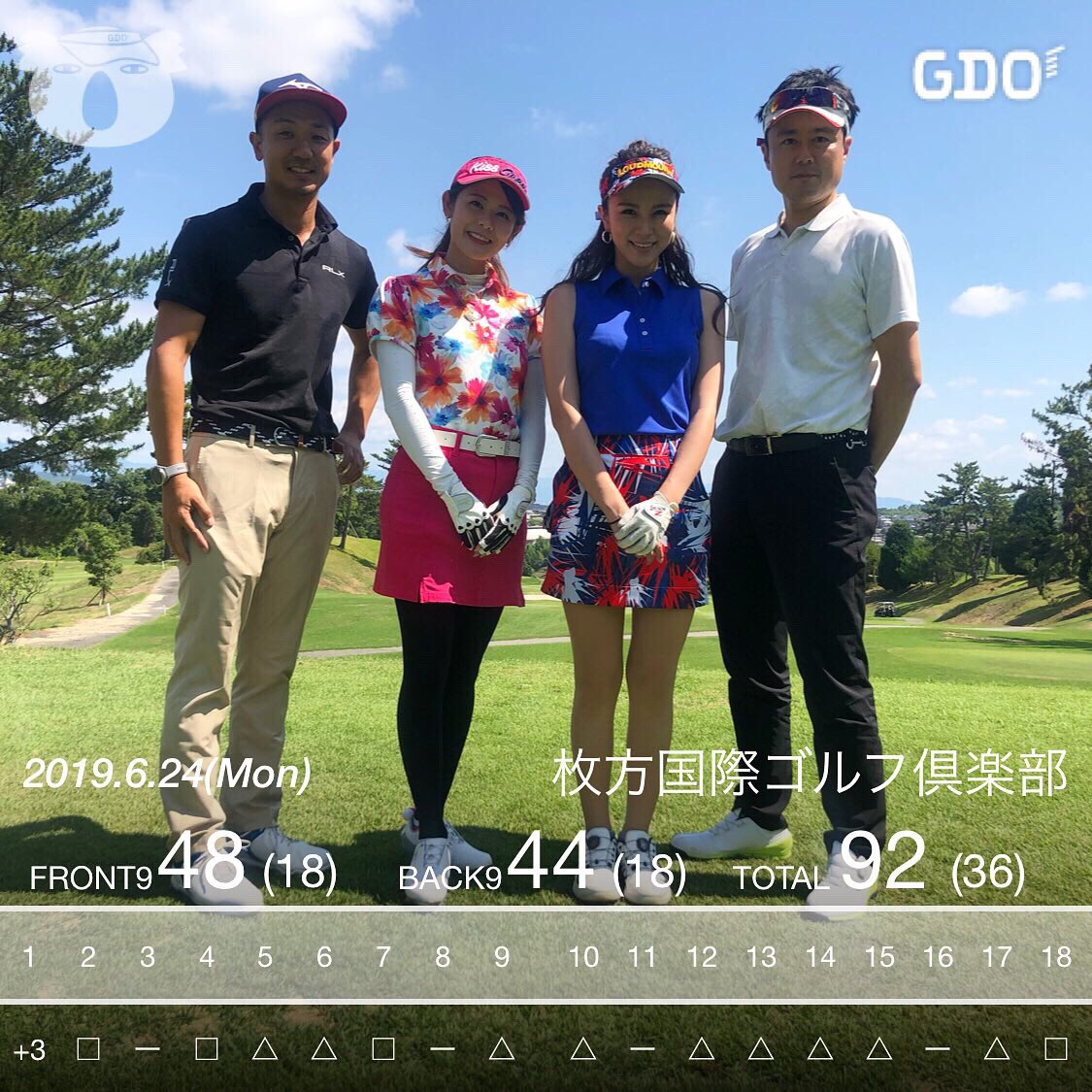 徳原 恵梨 Ar Twitter 今日のラウンド ついにやりましたー 白ティーから100切り T Co 2msyfniux0 ゴルフ Golf パーゴルフ ゴルフウェア キスオンザグリーン Kissonthegreen ゴルフ女子 女子ゴルフ ベストスコア ベストスコア更新