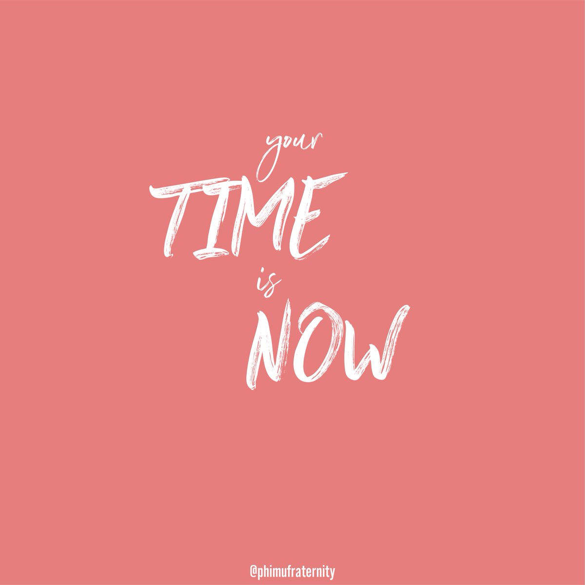It’s #MotivationMonday and your time is NOW!