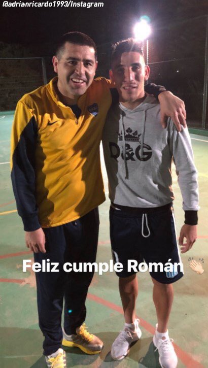 Fichajesdefpc_'s tweet photo. 🎂🎉 El saludo de @rickcenturion a Roman en el día de su cumpleaños. https://t.co/aAfgwt12fT