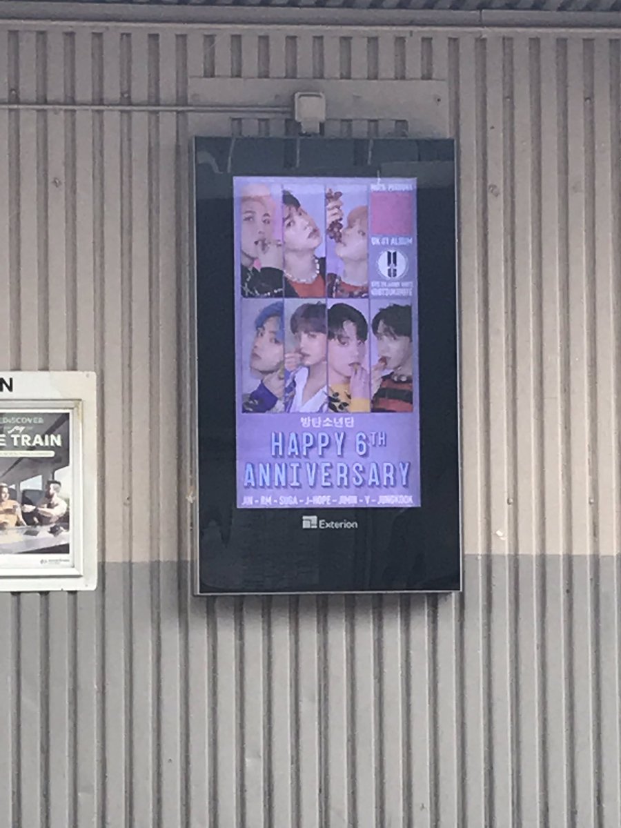 Altareia's tweet image. I have found x3 billboards today out in Dublin City!

—&amp;gt; (x1 In Connolly, x1 In Tara Street &amp;amp; x1 In Pearse Station) &amp;lt;—

They’re so nice! Thanks guys! 💜 #6YearsWithBTS #UKUNITE6th @BTSUKUNITE @bts_bighit @BTS_twt