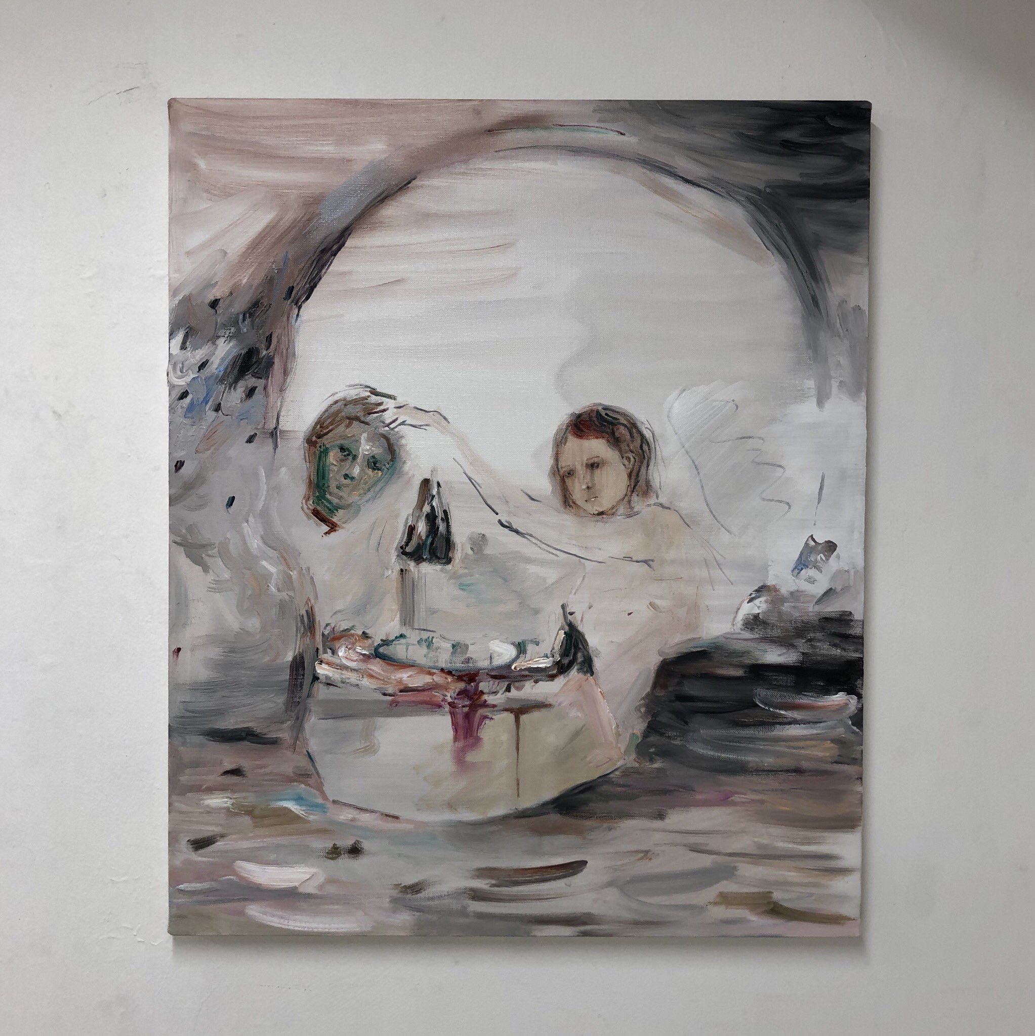絵画「halu 」 ハルスギモト (@halusugimoto) / X