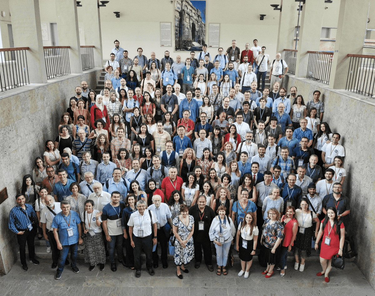 UoL_MOD's tweet photo. Lovely group shot from @mcdm2019 conference, Istanbul. 

Dr Richard Hodgett and Dr Sajid Siraj were representing the management division on this one.

Extra points if you can spot them.

Anyone getting any @whereswally vibes off this one? https://t.co/HmTTsQ58LD