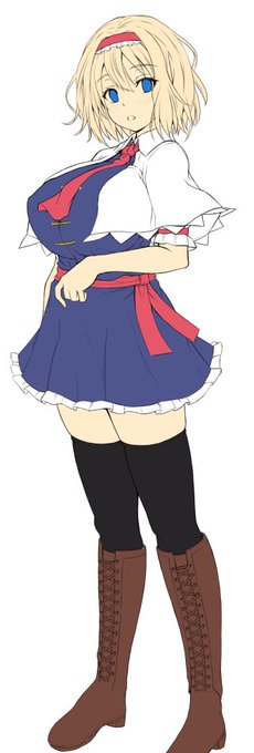 進捗!!
アリスさ～～～ん!!なんでそんなに大きくなっちゃたんですか?
アリス「なんでやろうなぁ」 