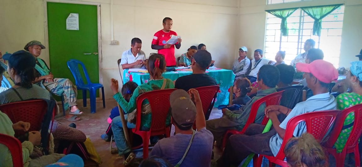 DcKolasib's tweet photo. GramSabha on Rainwater conservation held at Khamrang Village on 22/06/19. Letter from Hon'ble PM @narendramodi was read out, followed by cleaning of water tanks &amp; tree plantation,as per initiative of @mowrrdgr @PMOIndia @ruralwaterindia #Jalshakti #PMletter #RainWaterconservation https://t.co/fC1SAeDkCX