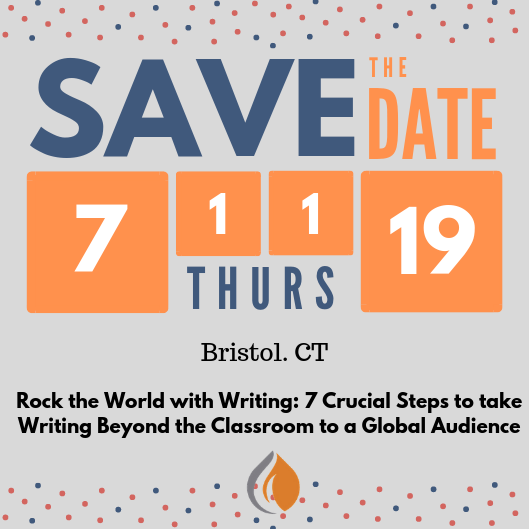 icenter4edu's tweet image. Summer PD! Through hands-on activities, K-12 educators learn ways to engage, enhance, and extend learning using digital tools such as videos, storyboards, blogging, eBooks-more throughout the writing process-Learn more #CTedChat Sign Up at bit.ly/rocktheworldwi…