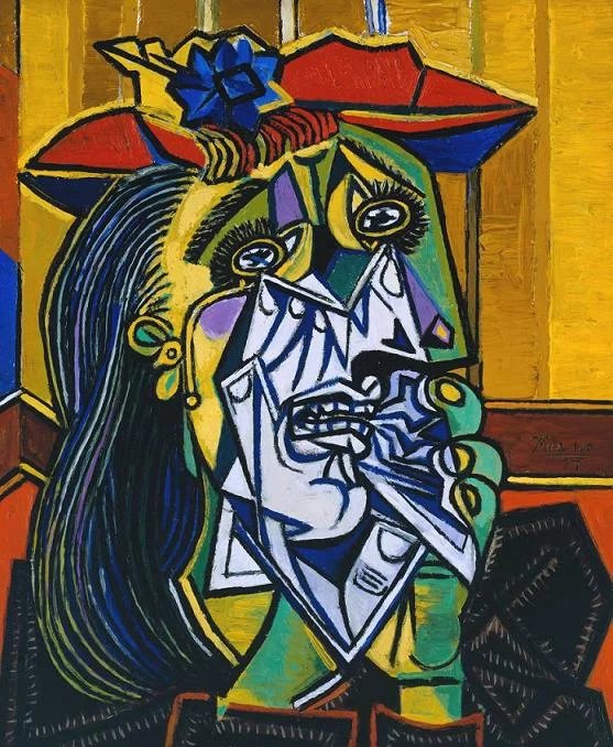 On_ThisDay_'s tweet photo. #OnThisDay, 24 June, 1901 #PabloPicasso opens his first exhibition in Ambroise Vollard's gallery in Paris.Neither of the 2 art critics that visited the show thought much about the works. Picasso went on to become one of the best artists of all time.

Pic: The Weeping Woman(1937) https://t.co/oJnUA4iWNE