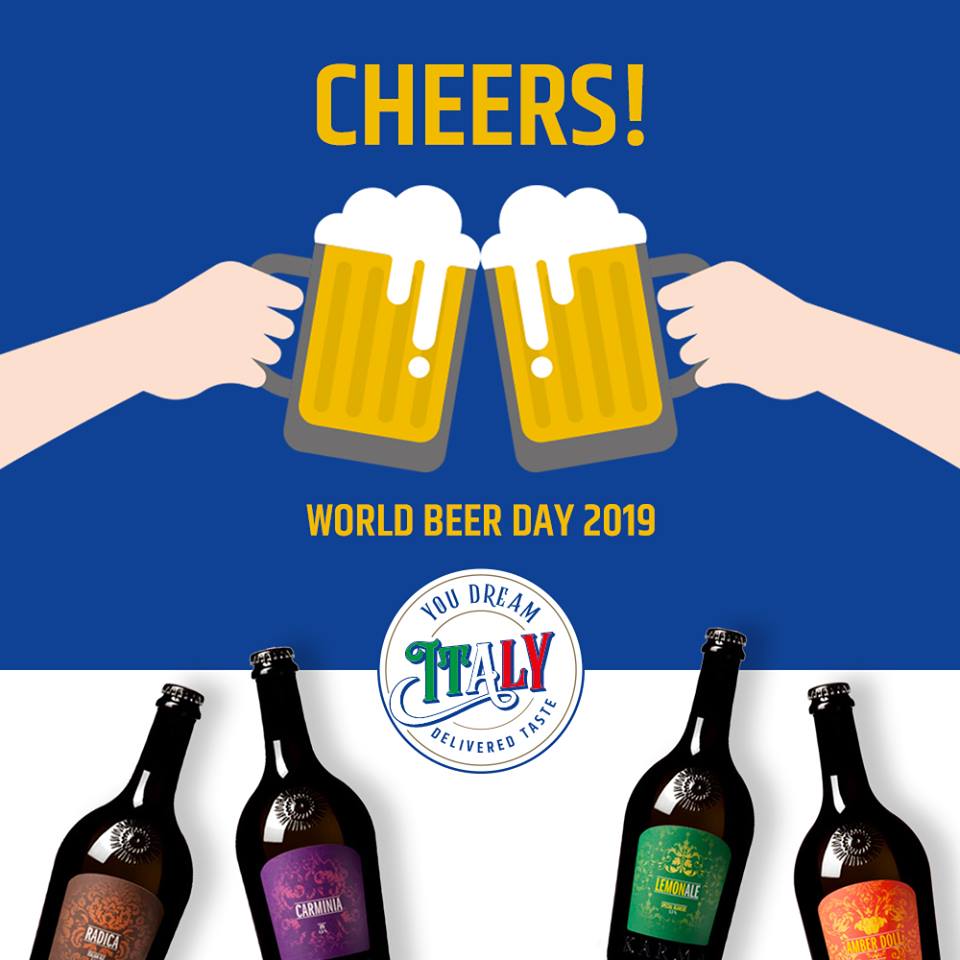 Perchè il #cheers con la nostra #BirraKarma ha tutto un altro sapore 😎
Buon #BeerDay 🍻

#youdreamitaly #deliveredtaste