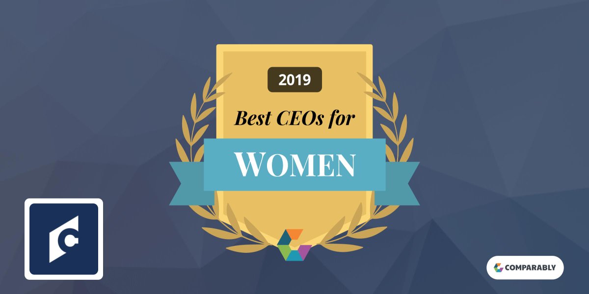 @cornerstoneinc <a href="/JoinCornerstone/">Cornerstone Jobs</a> Congrats on having @AdamCSOD named on Comparably's Top 50 list for Best CEOs for Women in 2019, as rated by your female employees. You’re also featured in @USAtoday usatoday.com/story/money/20…