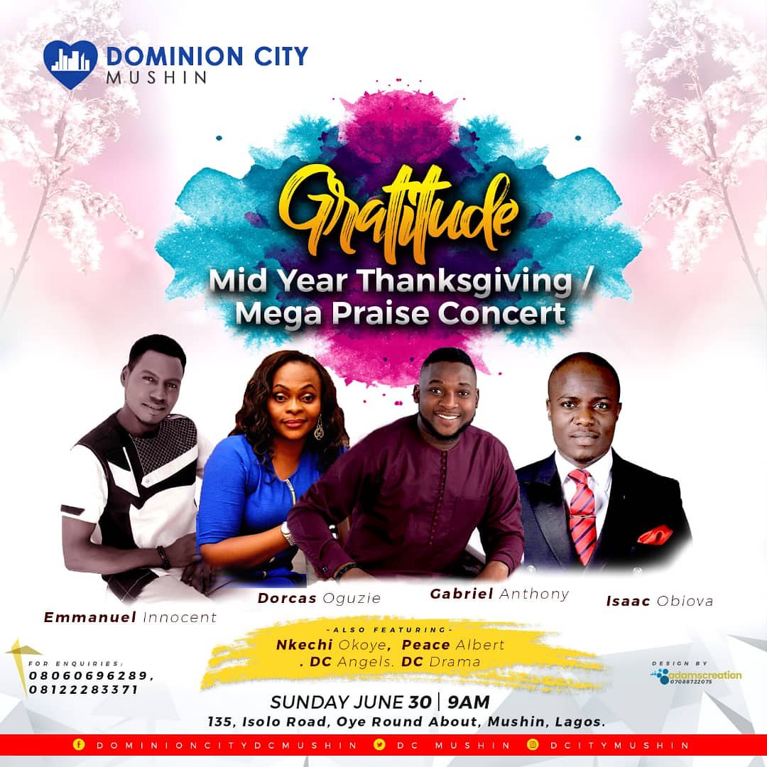 DCmushin's tweet photo. Thanksgiving is a way of life

Please Save the date #30june https://t.co/ZdolSuZL0H