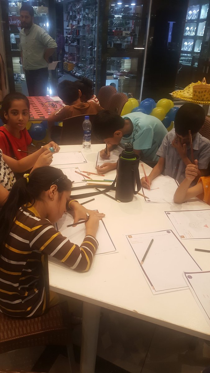 AzCorpComics's tweet photo. Interactive activity by #AzCorp at the summer camp by #TheForum . kids enjoyed as they learned more about the Pakistani created heroes and designed their own comic book.
#art #summer #vacations #holidays https://t.co/8ub3DCVu1R
