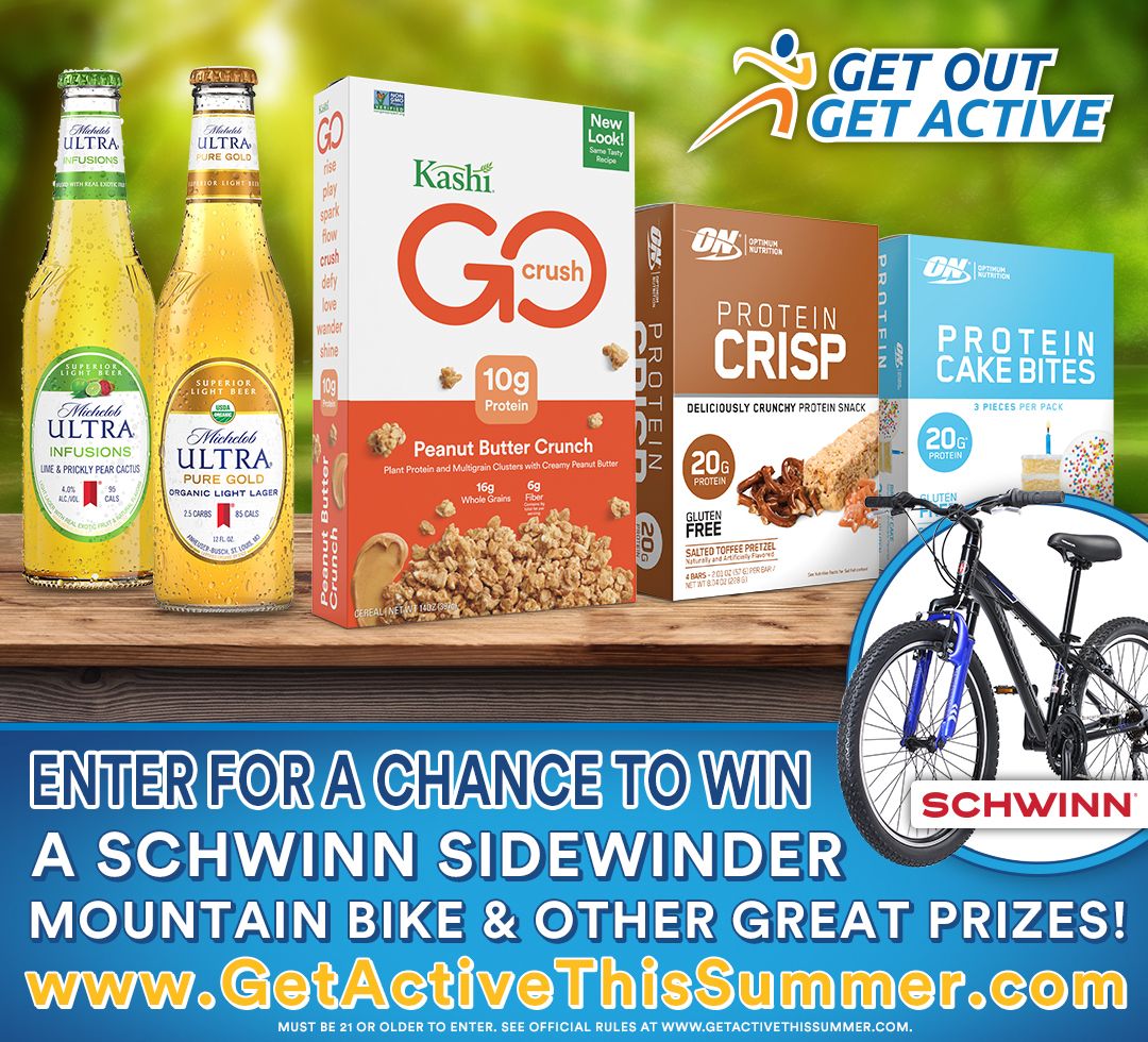 eatmovemake's tweet photo. Try these from @KashiFoods, @Team_Optimum, and @RideSchwinn! Win a #GetOutGetActive prize package #ad No Purch Nec. Official Rules at: https://t.co/8h5LDBnptY Ends 6/30/19 #GetActiveThisSummer #ActiveSummer @walmart https://t.co/FaKJ6ZhtuO https://t.co/0QTWmRfTBj