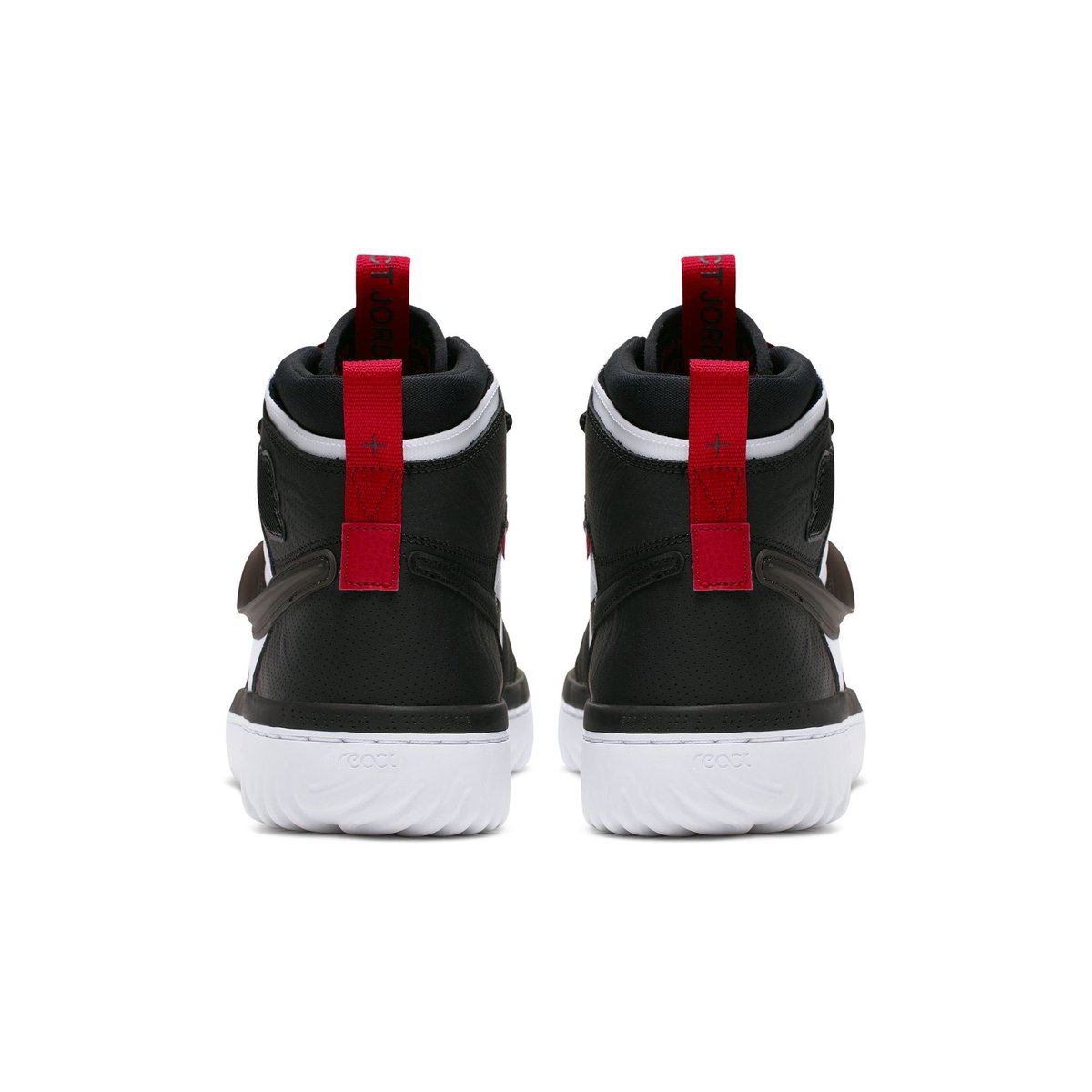 brkicks's tweet photo. An early look at the Air Jordan 1 High React has surfaced. 👀 https://t.co/ikD9KOSd2M