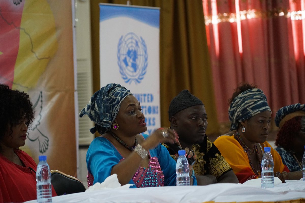 UN_Cameroon's tweet photo. Cameroonian Women are working together to consolidate #peace in the country. Join them tomorrow at the Red Cross #Yaoundé starting 1 pm 👉 https://t.co/qdoWvWdsIn