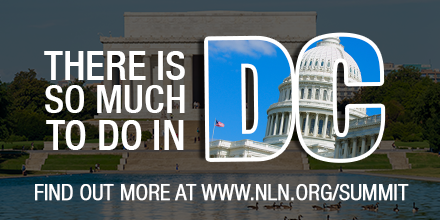 NLN's tweet image. Plan Your Exciting Adventure at the NLN Summit 2019

This year's NLN Summit – The NLN North Star: Purpose, Power &amp;amp; Passion – is at National Harbor, just south of the nation's capital, Washington, D.C. 

Learn more and register now at nln.org/conferences/su….