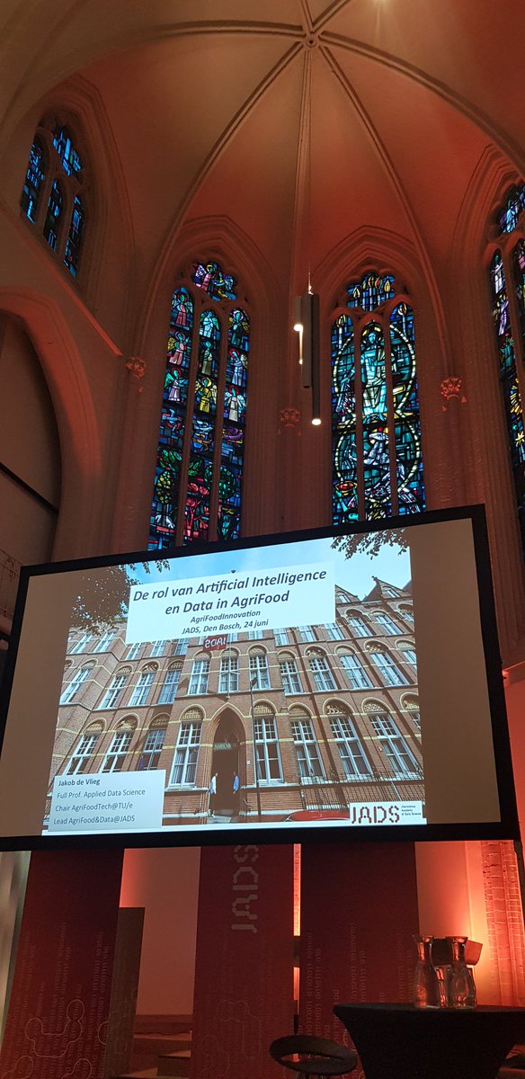 Op bezoek bij <a href="/jadatascience/">JADS</a> #data  #artificialIntelligence #agrifood