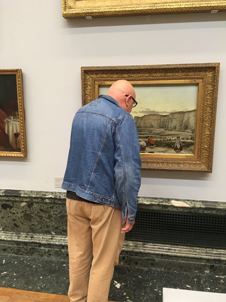 EngDeptWhhs's tweet photo. Professor Jeppesen, scoping out your next gallery trip to Tate Britain, Year 12! Watch this space... 👍 https://t.co/eJ319cSshf