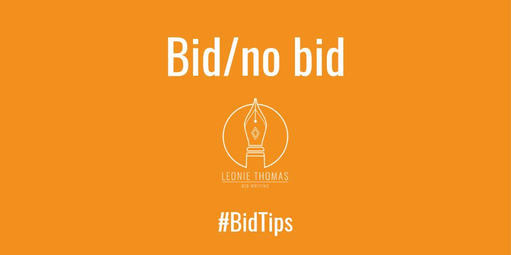 _leoniethomas's tweet photo. In the first of my #bidtips blog series I explain the key ingredients for a successful bid and how to use a bid/no bid process to evaluate the opportunity.
Head to my blog for the full read and a free bid/no bid download.
https://t.co/v5O2HDMeTX
#UKBidWriter https://t.co/UNFfoZBZDg