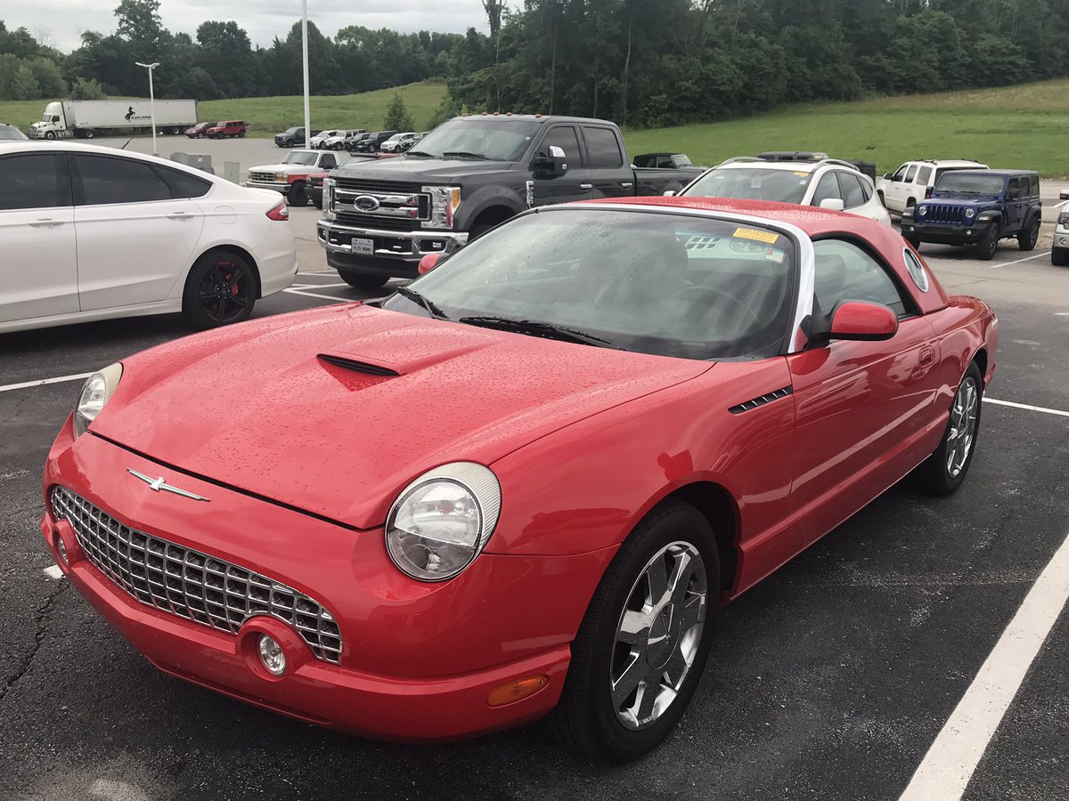 Check out this sharp 2002 Ford Thunderbird with only 57k miles. Hard and soft top! Only $16,900. See this beauty at Bedford Ford Lincoln or drivebedford.com for more details