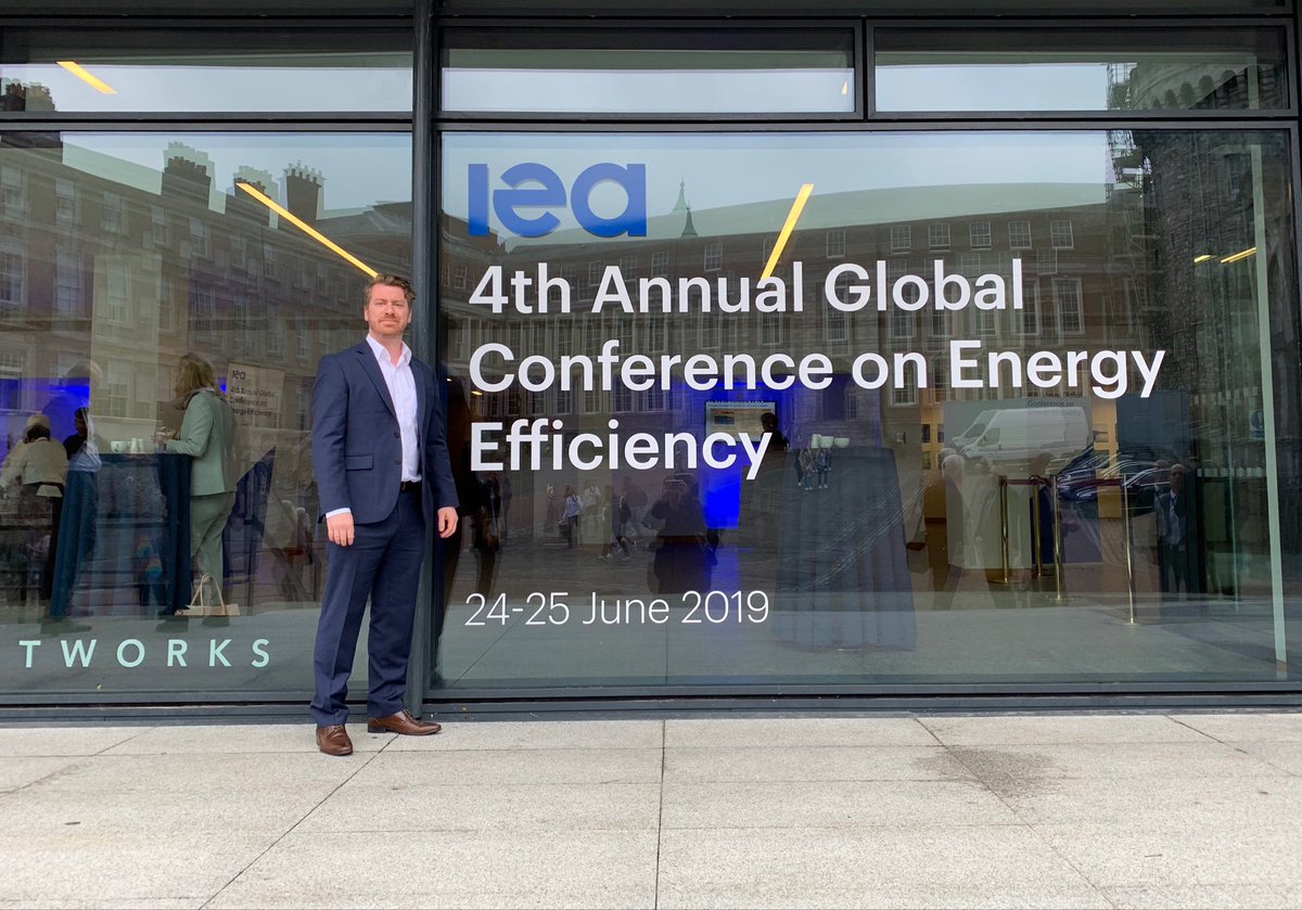 Matthew Williams @FaradayFounder joins Taoiseach Leo Varadkar at the Global Conference on Energy Efficiency in Dublin. This invitation-only event is comprised of  Ministers, heads of international organisations and other leaders to advance global progress on energy efficiency.