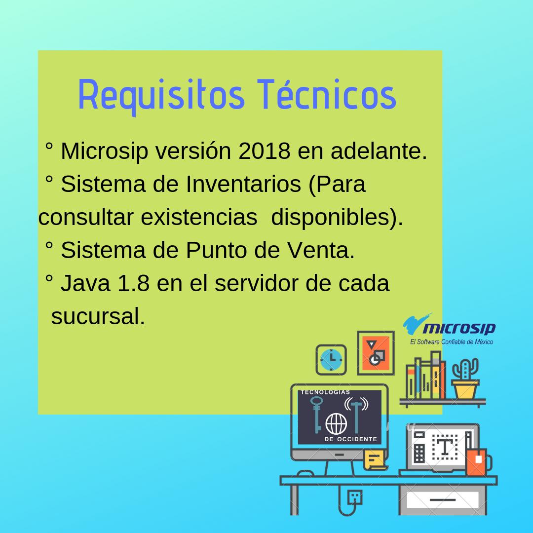 teciot_Mx's tweet photo. Requisitos técnicos para obtener el sincronizador de sucursales de @Microsip 2019 #MICROSIP #TECIOT https://t.co/xXB6jltZmU
