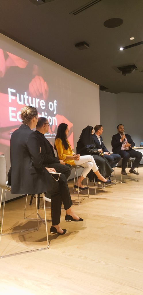 GetBeeOfficial's tweet photo. @GetBeeOfficial is live at the #FutureOfEducation conference! Our Founder and CEO shares her thoughts on how Dubai's educational future will be heavily impacted by technologies. 
@KHDA @GEMSEducation @TheaMyhrvold #DubaiFutureAccelerators https://t.co/hEb7IetDBm
