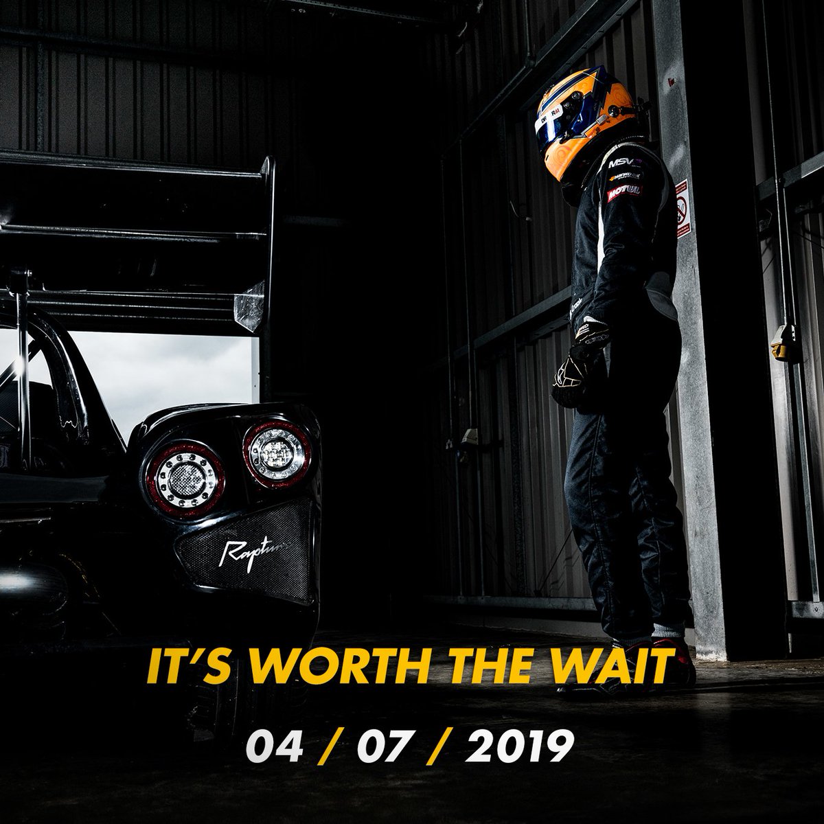 RadicalMSport's tweet photo. RAPTURE – Where the track meets the road…

Join us at stand 503, at the Goodwood Festival of Speed for our global dynamic launch on Thursday 4th July 2019. Alternatively, you can watch the big reveal via our online live-stream at https://t.co/iTECITwx1O

#theraptureiscoming #FOS https://t.co/XKbS6ZkEng